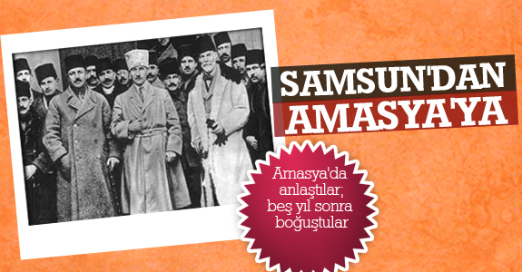 Samsun'dan Amasya'ya