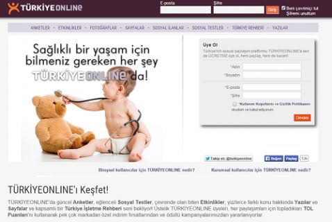 Türkiyeonline 1 milyoncu paylaşımını kutluyor!