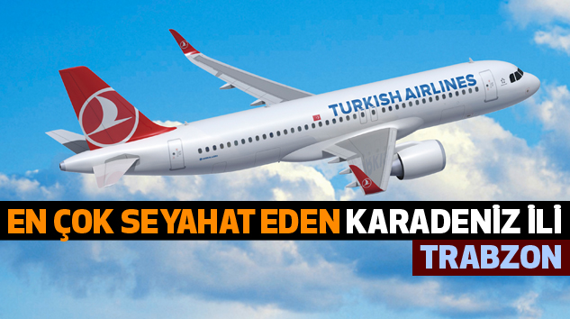 Uçakla En Çok Seyahat Eden Karadeniz İli Trabzon