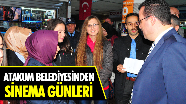 Atakum Belediyesinden Sinema Günleri.