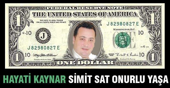 Hayati Kaynar simit sat onurlu yaşa