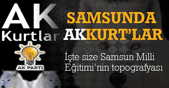 İşte size Samsun Milli Eğitimi’nin topografyası;
