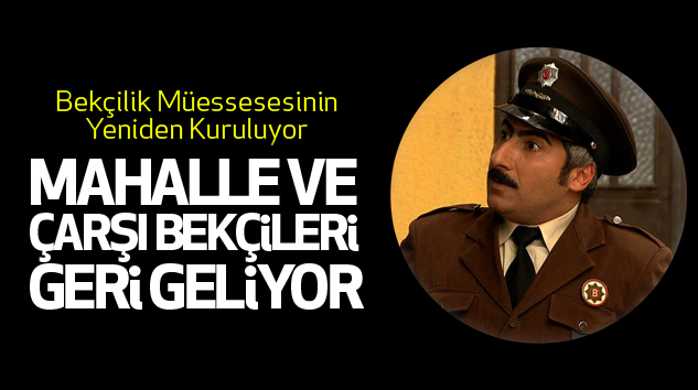 Samsun'da Mahalle Ve Çarşı Bekçileri...