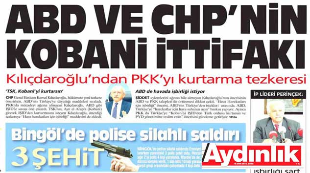 CHP’den PKK/PYD’yi kurtarma tezkeresi