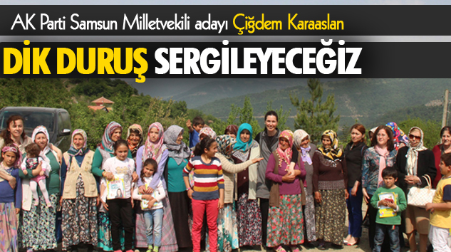 Karaaslan: Dik Duruş Sergileyeceğiz
