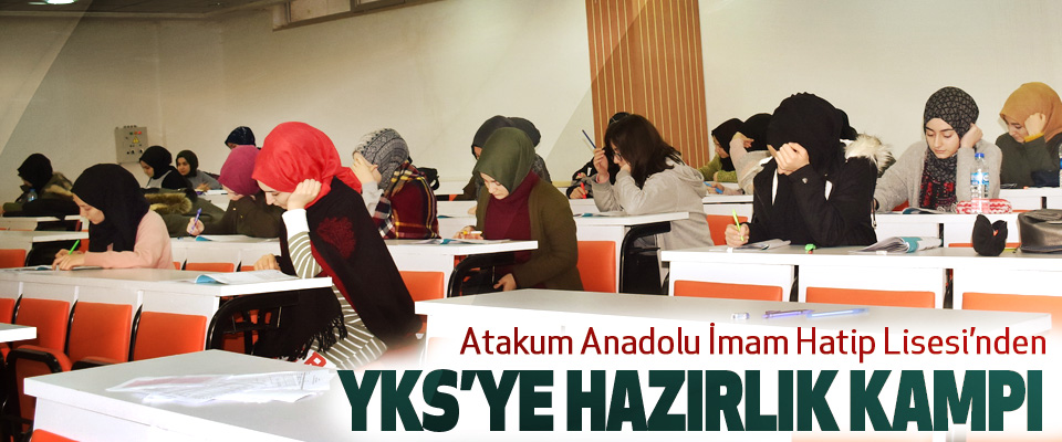 Atakum Anadolu İmam Hatip Lisesi’nden YKS’ye hazırlık kampı 