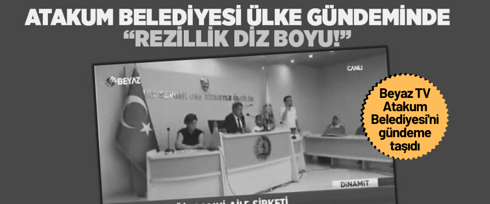Atakum Belediyesi'nde Rezillikte Diz Boyu!