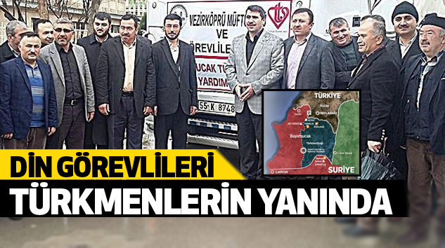 Din Görevlileri Türkmenlerin Yanında