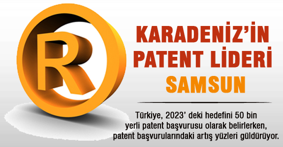 Karadeniz'in Patent Lideri Samsun