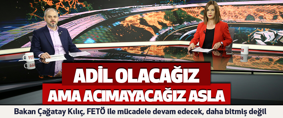 Bakan Çağatay Kılıç Habertürk Tv’de Gündemi Değerlendirdi..