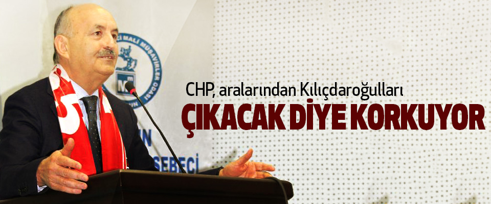Bakan Müezzinoğlu: CHP aralarından Kılıçdaroğulları Çıkacak Diye Korkuyor