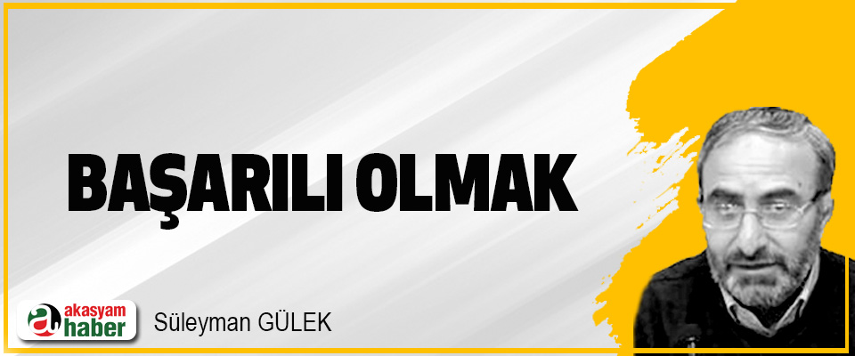Başarılı Olmak 