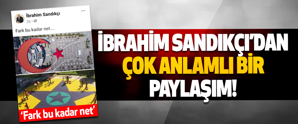 Canik Belediye Başkanı İbrahim Sandıkçı’dan Çok Anlamlı Bir Paylaşım!