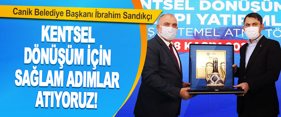 Canik Belediye Başkanı İbrahim Sandıkçı 