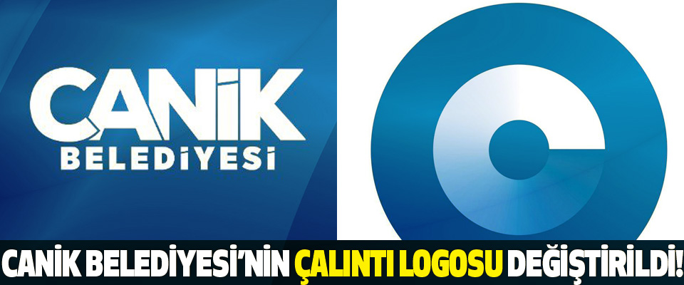 Canik Belediyesi’nin Çalıntı Logosu değiştirildi