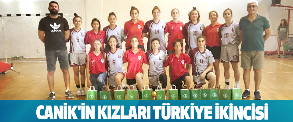Canik'in Kızları Türkiye İkincisi