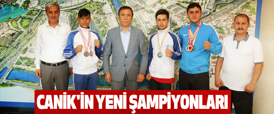 Canik'in Yeni Şampiyonları
