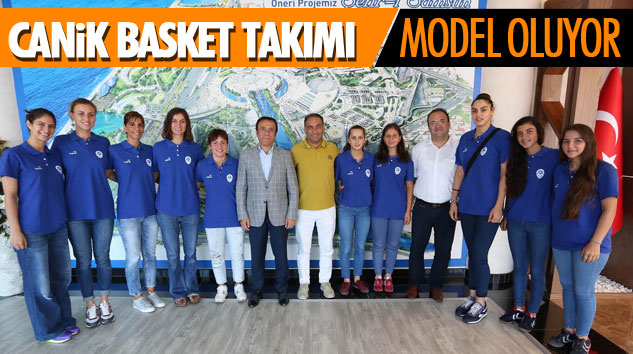 Canik Basket Takımı Model Oluyor