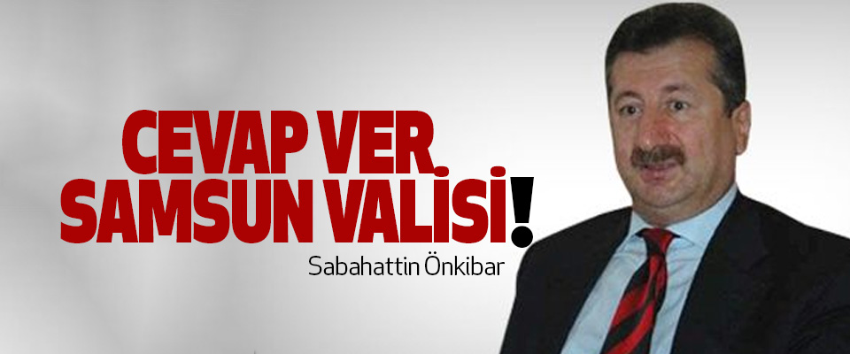 Cevap Ver Samsun Valisi