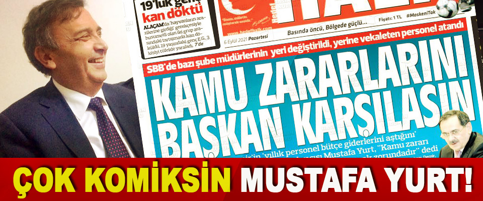 Çok Komiksin Mustafa Yurt!