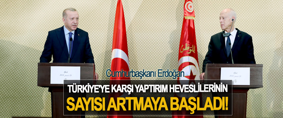 Cumhurbaşkanı Erdoğan, Türkiye'ye Karşı Yaptırım Heveslilerinin Sayısı Artmaya Başladı!