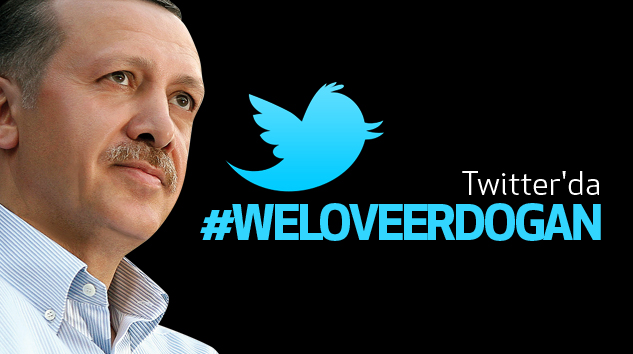 Twitter'da #Weloveerdogan