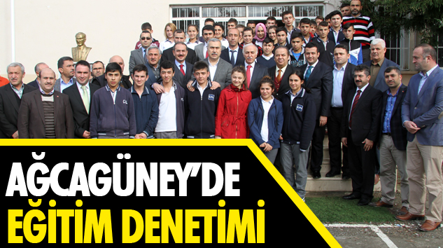 Ağcagüney’de Eğitim Denetimi
