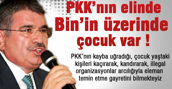 PKK’nın elinde Bin'in üzerinde çocuk var!