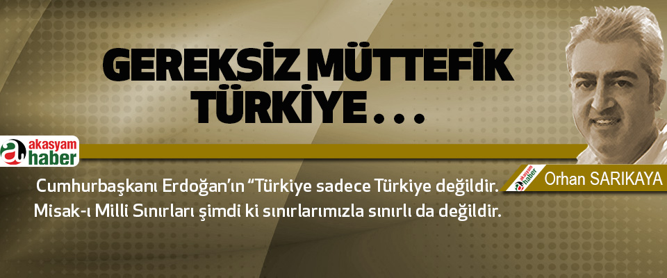 Gereksiz Müttefik Türkiye…