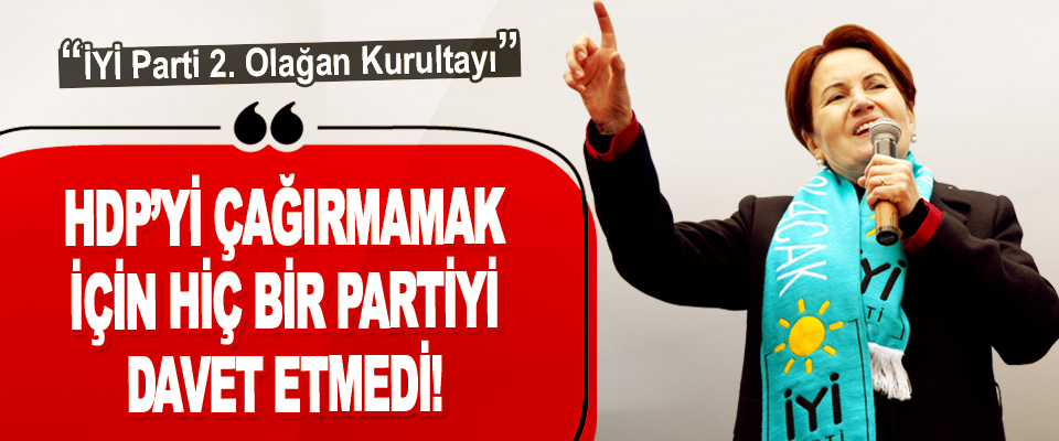 HDP’yi Çağırmamak İçin Hiç Bir Partiyi Davet Etmedi!