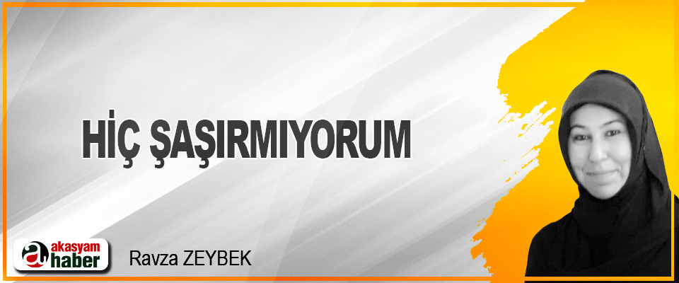 Hiç Şaşırmıyorum