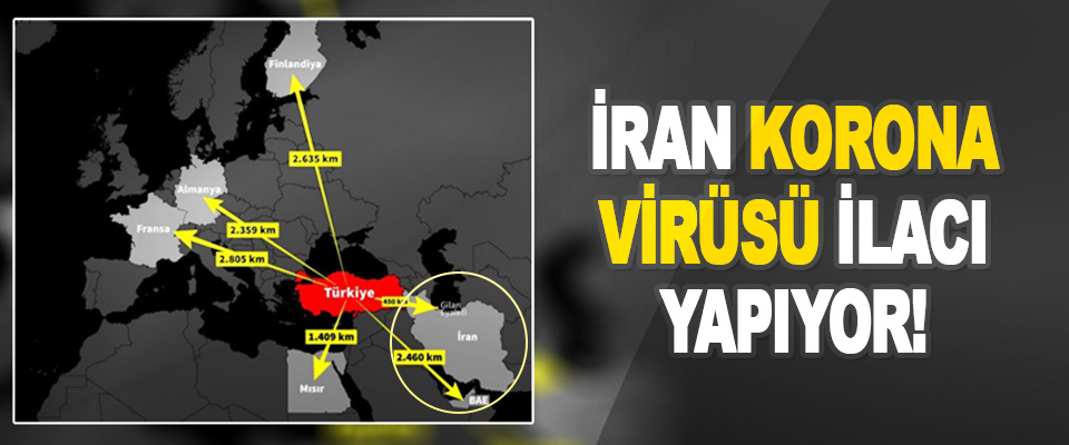 İran Korona Virüsü İlacı Yapıyor!