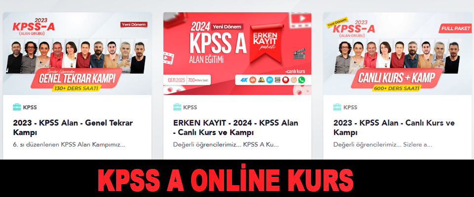 KPSS A Online Kurs