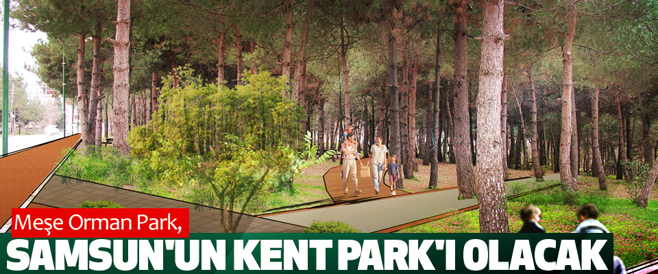 Meşe Orman Park, Samsun'un Kent Park'ı Olacak