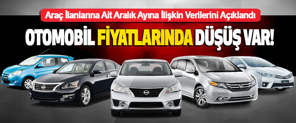 Otomobil Fiyatlarında Düşüş Var!