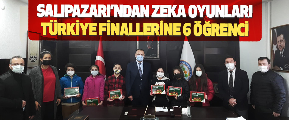 Salıpazarı’ndan Zeka Oyunları Türkiye Finallerine 6 Öğrenci
