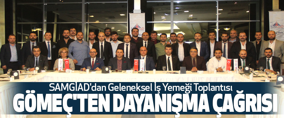 Samgiad'dan Geleneksel İş Yemeği Toplantısı