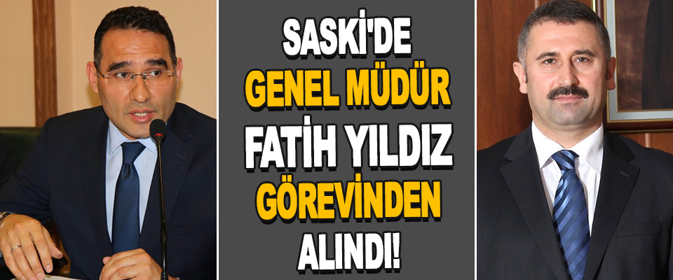 Samsun Büyükşehir Belediyesi Saski'de Genel Müdür Fatih Yıldız'ın Görevinden Alındı!
