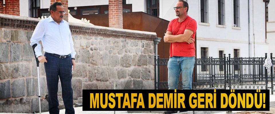 Samsun Büyükşehir Belediye Başkanı Mustafa Demir geri döndü!