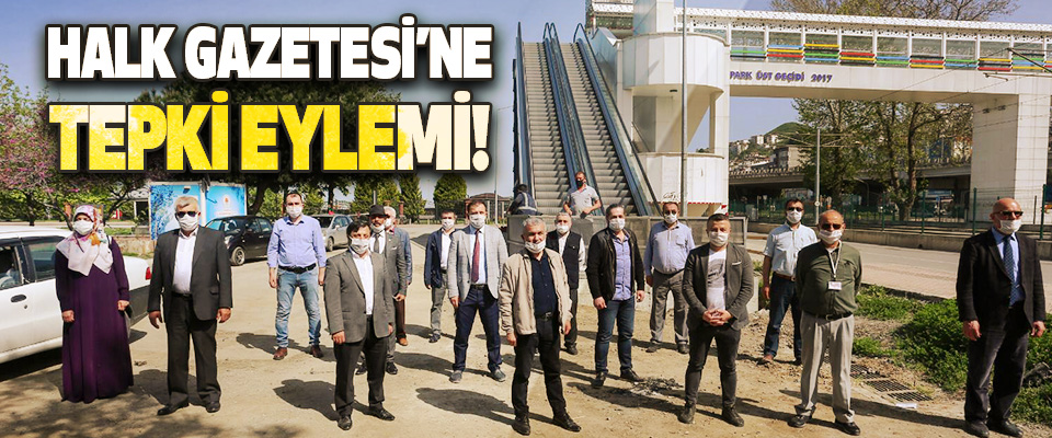 Samsun’da Halk Gazetesi’ne Tepki Eylemi!