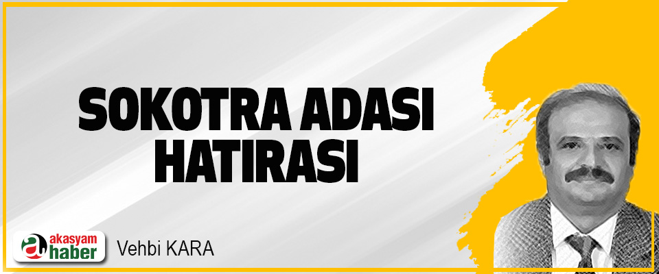 Sokotra Adası Hatırası