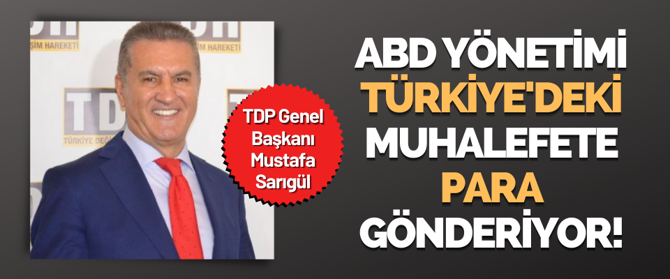 TDP Genel Başkanı Mustafa Sarıgül Mustafa Sarıgül 