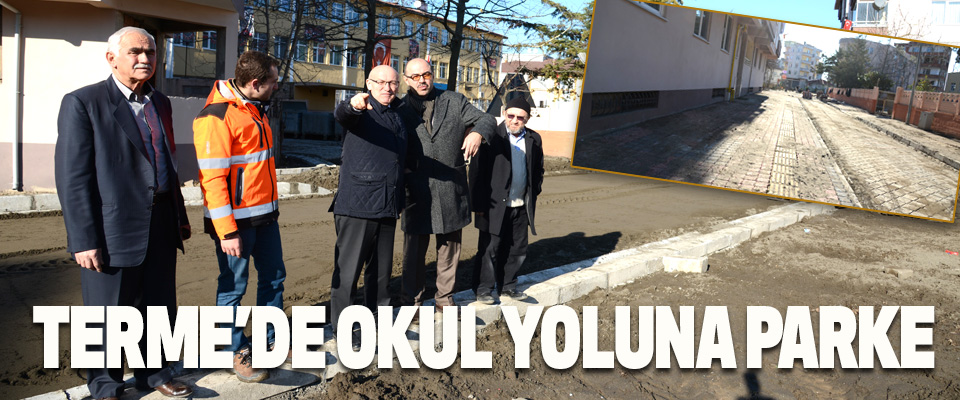 Terme’de Okul Yoluna Parke
