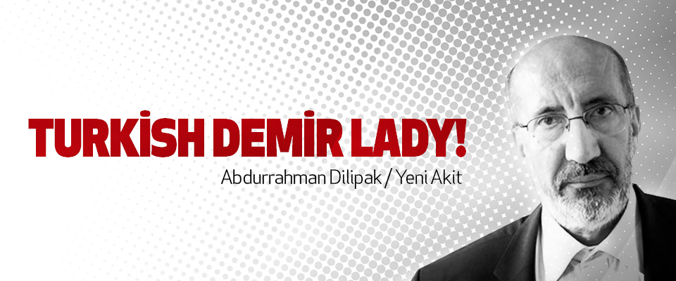 Turkish demir lady!