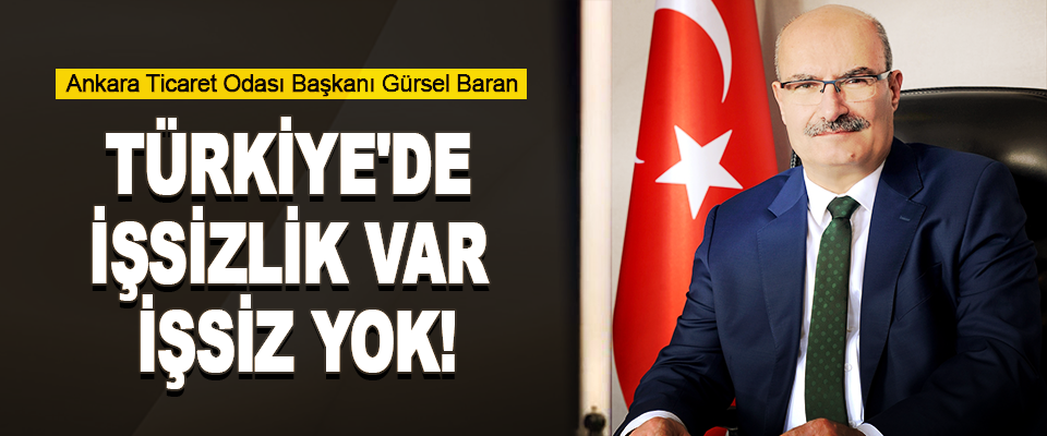 Türkiye'de İşsizlik Var İşsiz Yok!