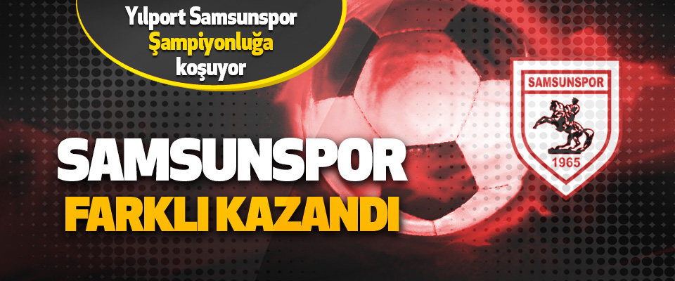 Yılport Samsunspor 6-1 Eskişehirspor