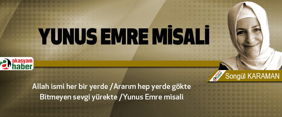 Yunus Emre misali