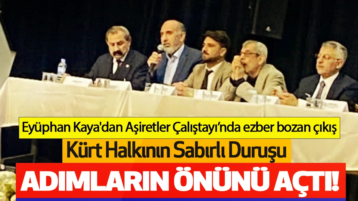 Kürt Halkının Sabırlı Duruşu Adımların Önünü Açtı!