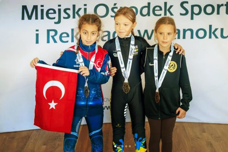 Samsunlu Sporcu Nil Mira Kılıç Avrupa'da Gümüş Madalya Kazandı
