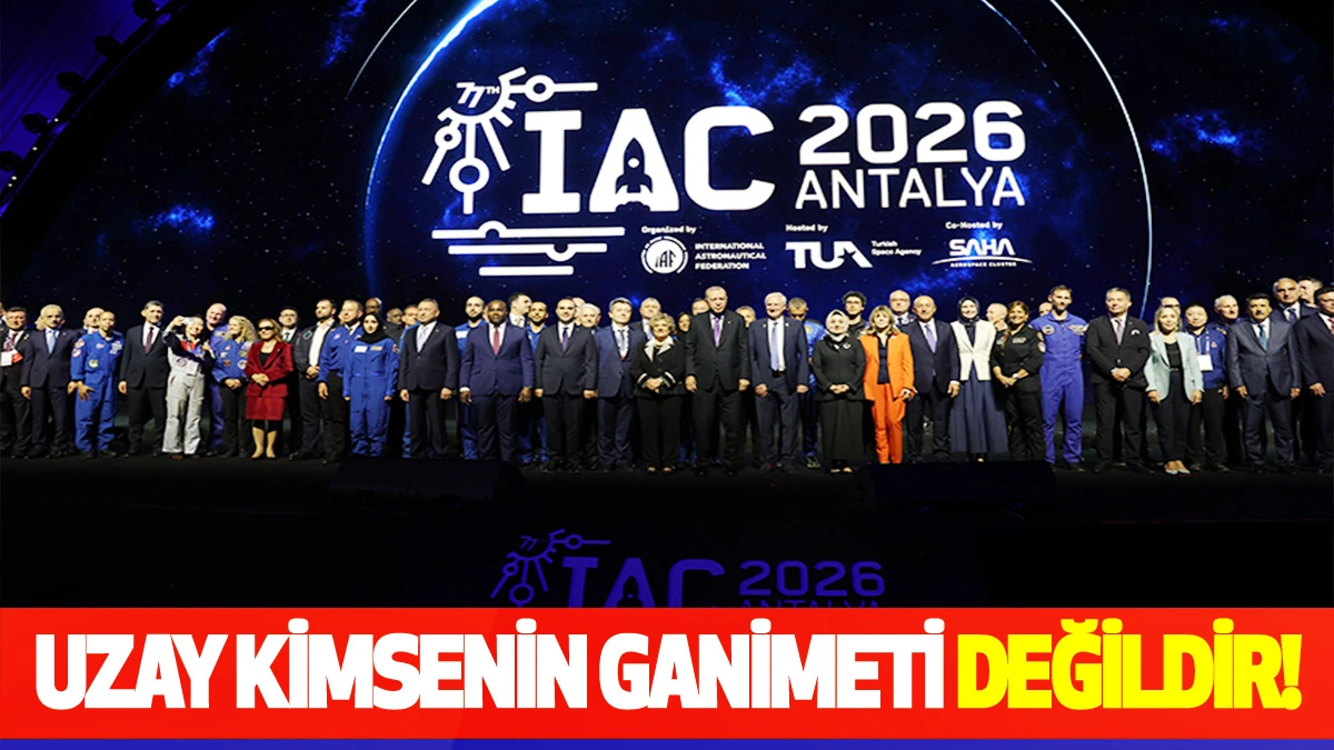 Uzay kimsenin ganimeti değildir!